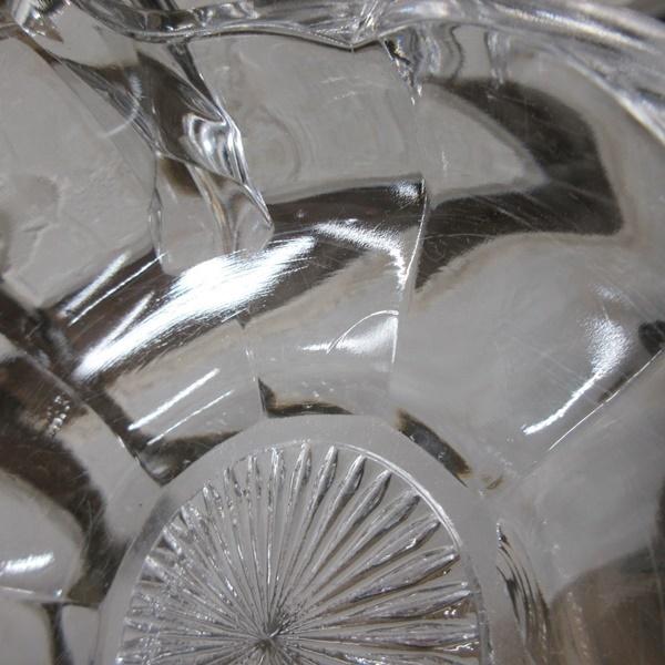 イギリス アンティーク チッペンデール ガラスボウル ダブルハンドル