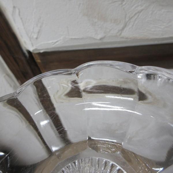 イギリス アンティーク チッペンデール ガラスボウル ダブルハンドル