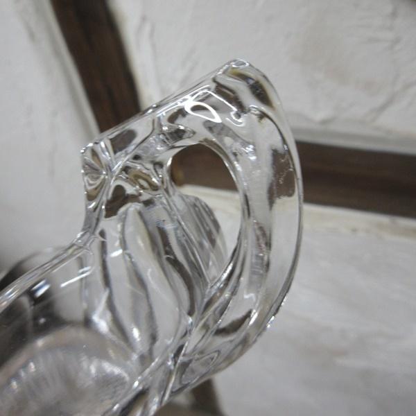 イギリス アンティーク チッペンデール ガラスボウル ダブルハンドル