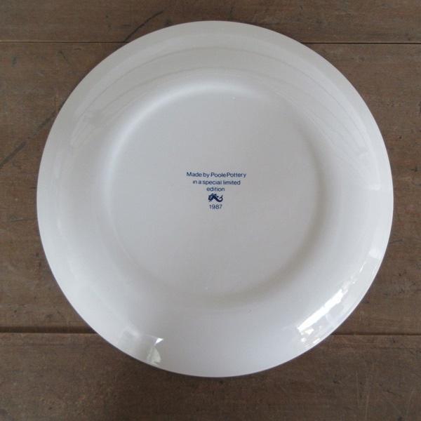 イギリス製 Poole Pottery プール陶器 絵皿 皿 プレート インテリア 