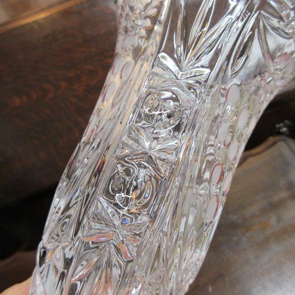 イギリス インテリア雑貨 ガラス製 フラワーベース 花瓶 花器 一輪挿し 花柄 置き物 飾り ディスプレイ 英国 glass 1748saz｜manorhouse-build｜07