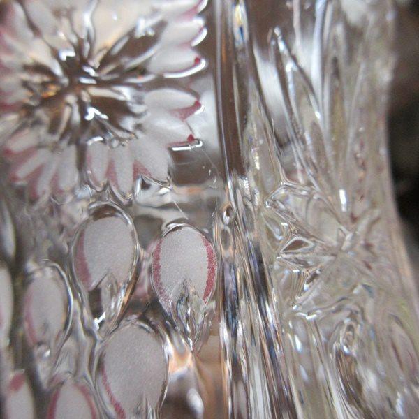 イギリス インテリア雑貨 ガラス製 フラワーベース 花瓶 花器 一輪挿し 花柄 置き物 飾り ディスプレイ 英国 glass 1748saz｜manorhouse-build｜08