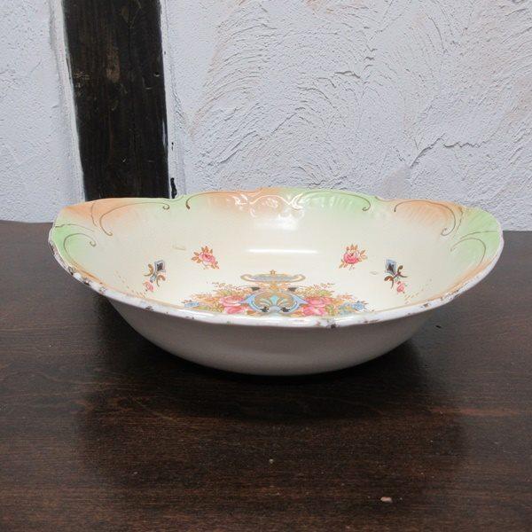 イギリス アンティーク雑貨 CROWN DEVON サラダボウル フルーツ盛り皿