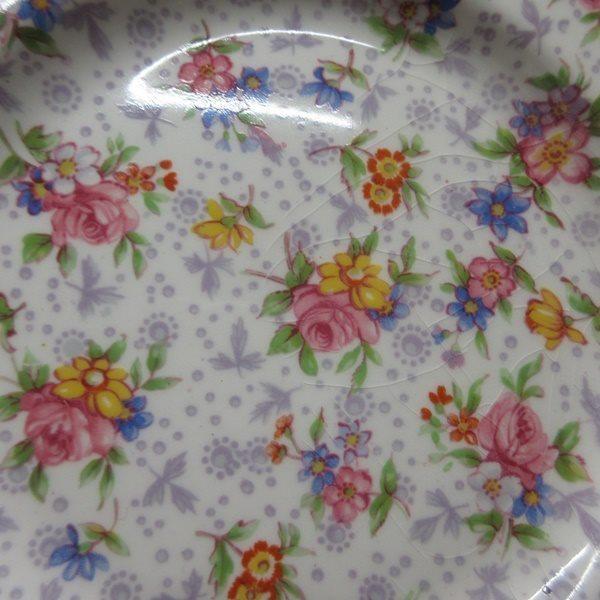 イギリス ヴィンテージ雑貨 Royal Winton デザートプレート ケーキ