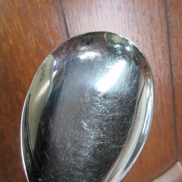 イギリス製 シェフィールド サーバースプーン イギリス シェフィールド シルバーメッキ デザートスプーン