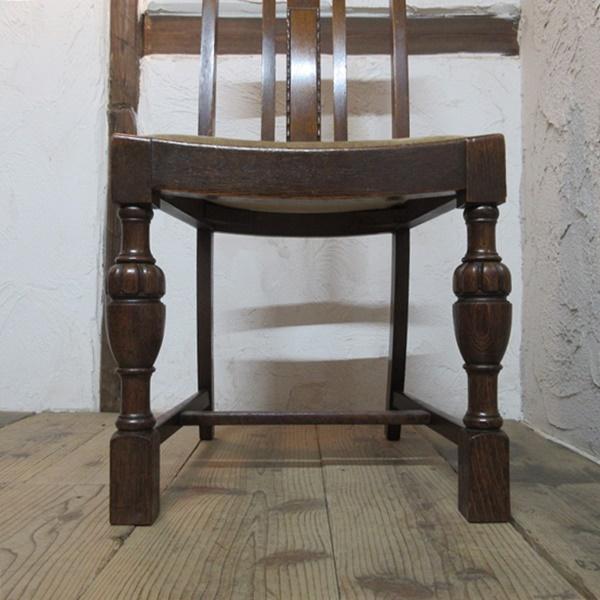 イギリス アンティーク 家具 ダイニングチェア 椅子 イス 店舗什器