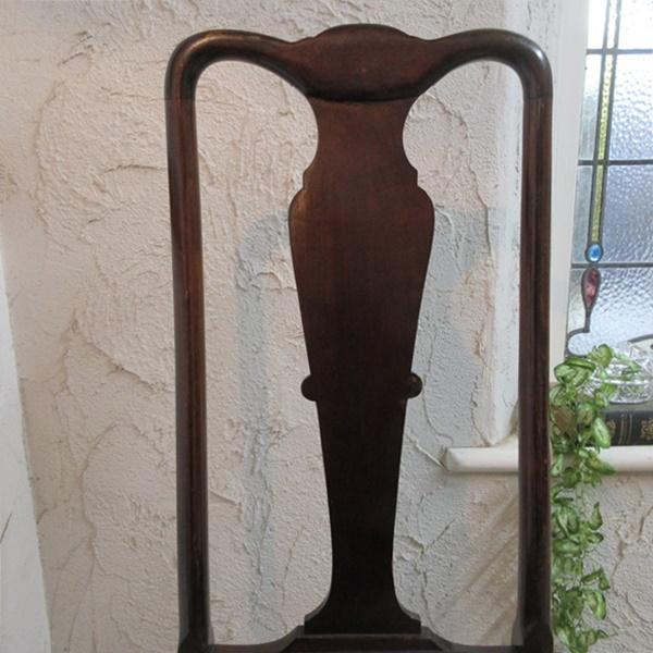 イギリス アンティーク 家具 クイーンアンチェア 猫脚 椅子 英国 4666d イギリス アンティーク 家具 クイーンアンチェア 猫脚 椅子 英国 4666d