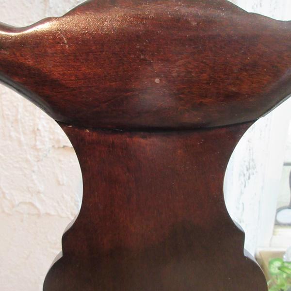 アンティーク クイーンアン様式 マホガニー材 ダイニングチェア 猫脚 ② トーマスビルThomasville マホガニー クイーンアンスタイル