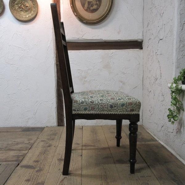 イギリス アンティーク 家具 ダイニングチェア 椅子 イス 木製 オーク
