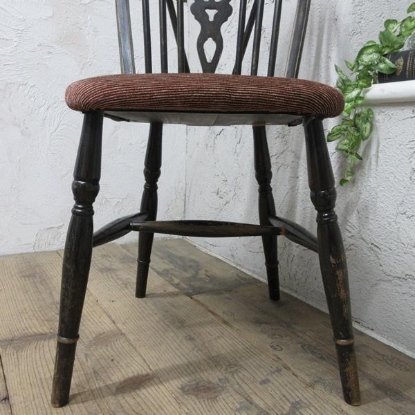 イギリス アンティーク 家具 ハイバック ダイニング チェア 椅子 348A2 イギリス アンティーク 家具 ハイバック ダイニング チェア 椅子