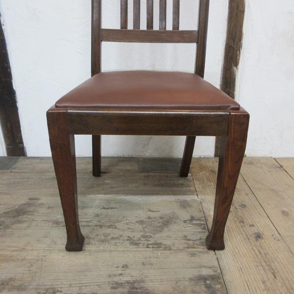 イギリス アンティーク 家具 ダイニングチェア ハイバック 椅子 イス