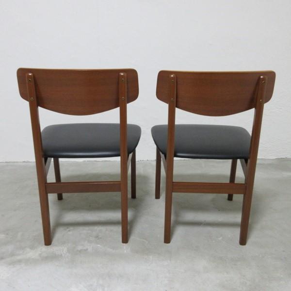 イギリス ビンテージ 家具 ダイニングチェア 2脚セット イス 椅子 北欧