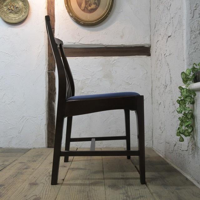イギリス ビンテージ 家具 ダイニングチェア 椅子 イス 木製 英国
