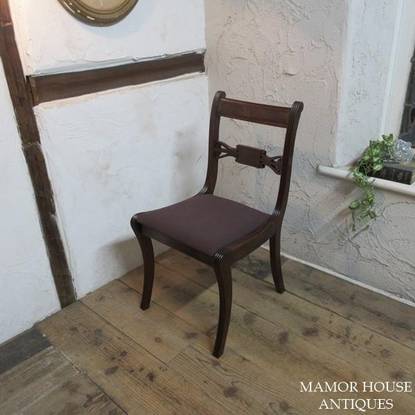 イギリス アンティーク 家具 ダイニングチェア 2脚セット 4528e 【公式