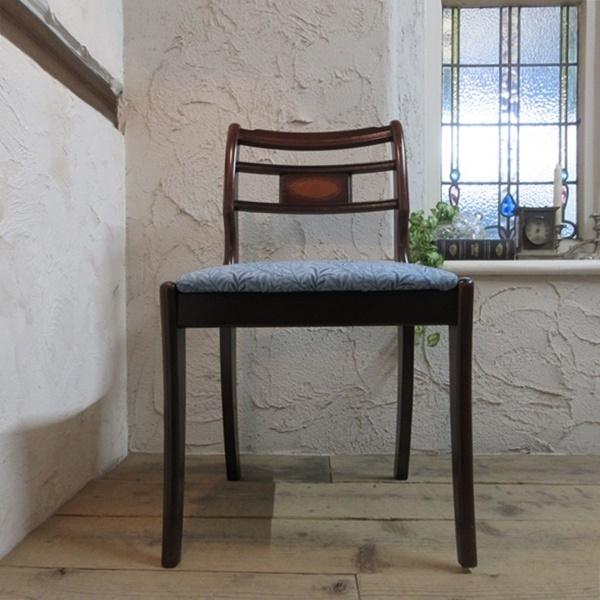 ダイニングチェア ウィリアムモリス リージェンシー イス 木製 マホガニー 英国 イギリス アンティーク 家具 DININGCHAIR 4556d_1