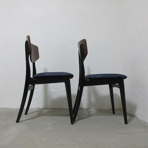 イギリス ビンテージ 家具 ダイニングチェア 2脚セット 店舗什器