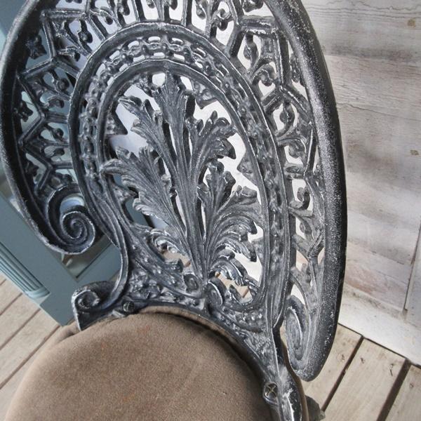 イギリス アンティーク 家具 アイアンチェア 金属製 メタル 英国 4680e イギリス アンティーク 家具 アイアンチェア 店舗什器 椅子 イス