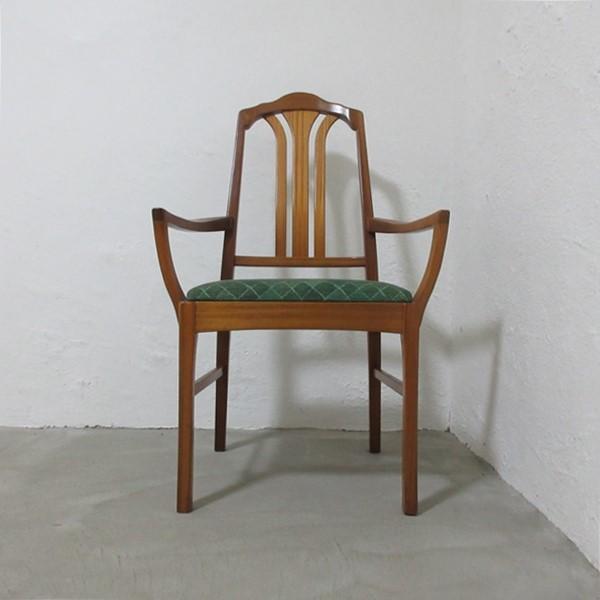 イギリス ビンテージ 家具 アームチェア ダイニングチェア 店舗什器
