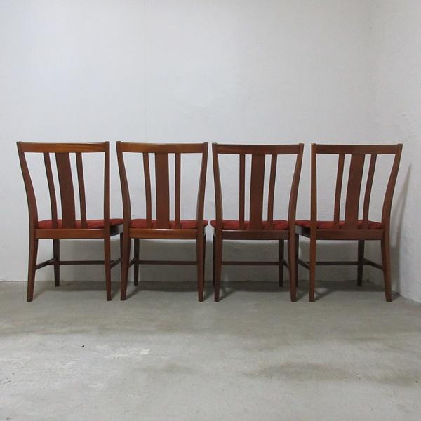 イギリス ビンテージ 家具 ダイニングチェア 4脚セット 椅子 イス 店舗