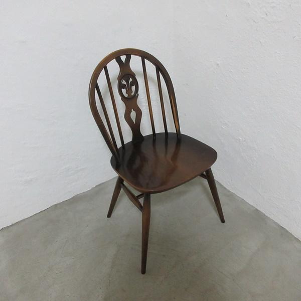 イギリス ビンテージ 家具 アーコール Ercol キッチンチェア 2脚セット 