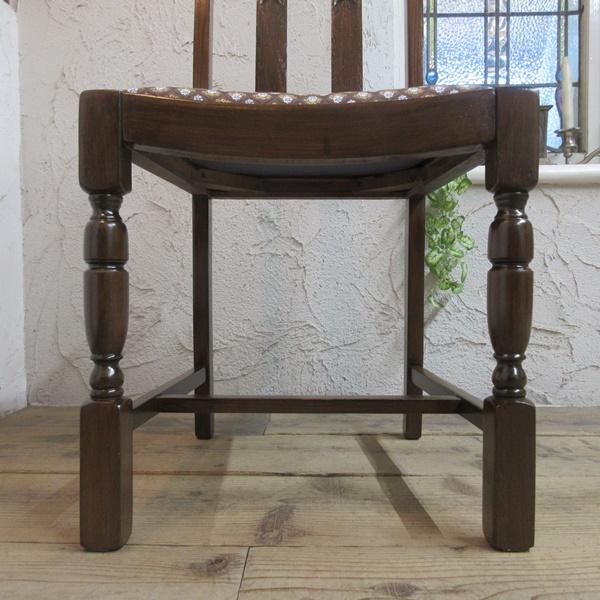 イギリス アンティーク 家具 ダイニングチェア 椅子 イス 店舗什器