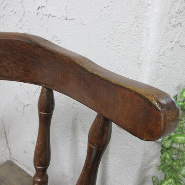 チェア　椅子　木製　イギリス　カントリー　オーダー　工房　アンティーク調　工房 イギリス アンティーク キッチンチェア 木製椅子 古木