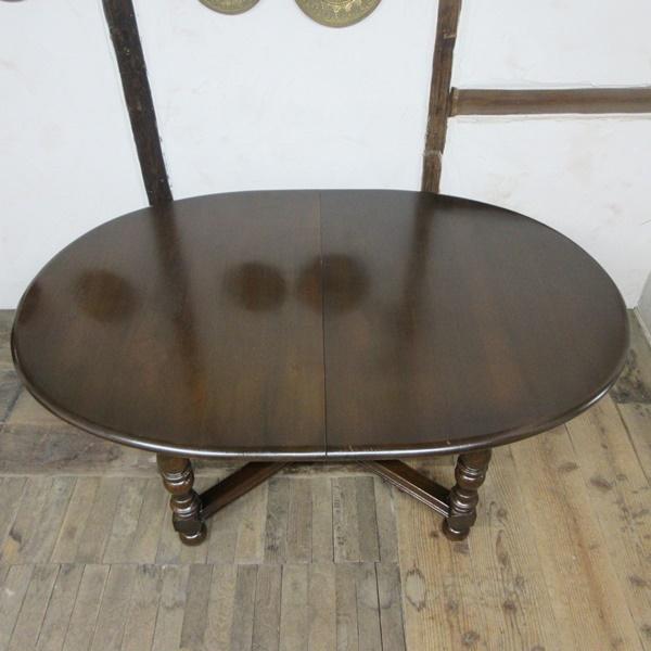 イギリス ビンテージ 家具 Ercol アーコール エクステンションテーブル ダイニングテーブル 木製 エルム 英国 TABLE 6003e_2