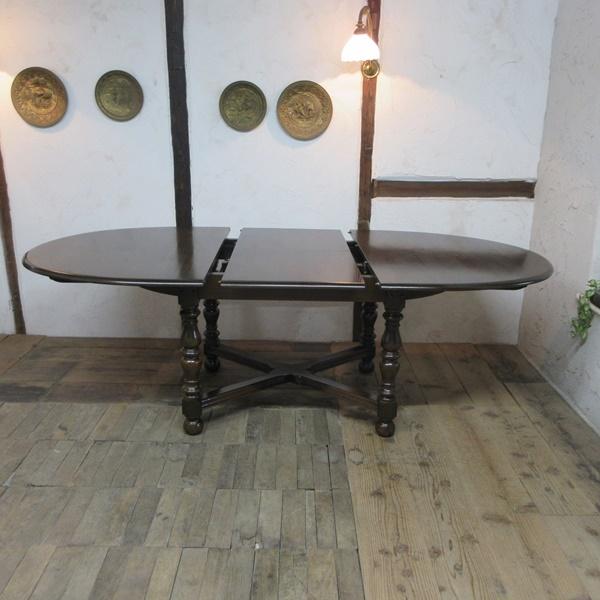 イギリス ビンテージ 家具 Ercol アーコール エクステンションテーブル ダイニングテーブル 木製 エルム 英国 TABLE 6003e_4