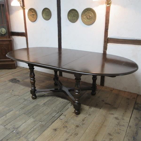 イギリス ビンテージ 家具 Ercol アーコール エクステンションテーブル ダイニングテーブル 木製 エルム 英国 TABLE 6003e_5