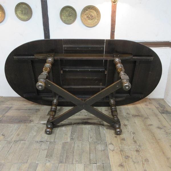 イギリス ビンテージ 家具 Ercol アーコール エクステンションテーブル ダイニングテーブル 木製 エルム 英国 TABLE 6003e_9