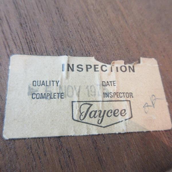 イギリス ビンテージ 家具 JAYCEE ダイニングテーブル ドローリーフ 
