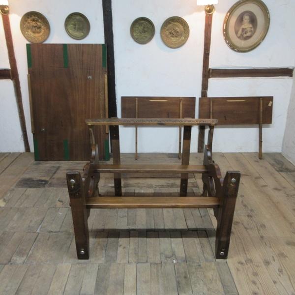 イギリス ビンテージ 家具 JAYCEE ダイニングテーブル ドローリーフ 