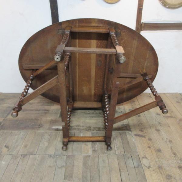 イギリス アンティーク 家具 ゲートレッグテーブル ダイニング 英国 6017e