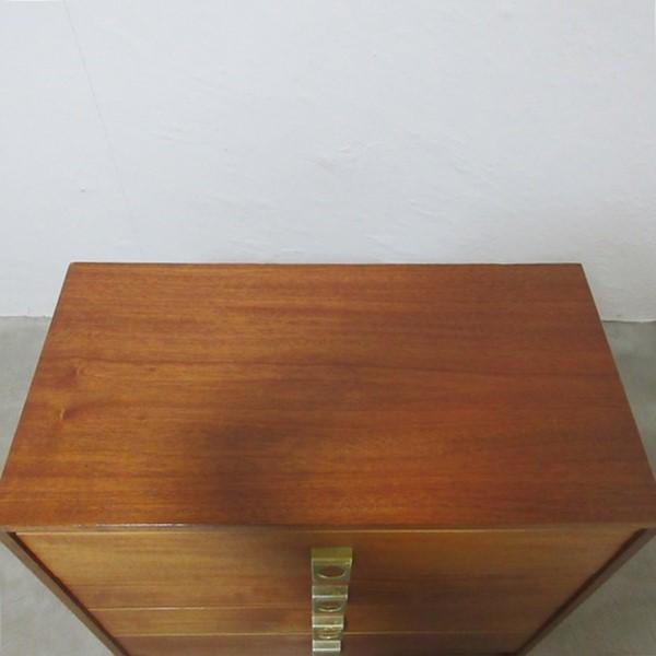 イギリス ビンテージ 家具 チェスト タンス ドロアーズ 4段引き出し 収納 北欧スタイル 木製 英国 VINTAGE mid 6026e_3