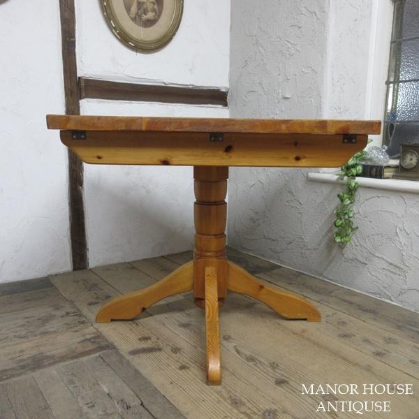 イギリス アンティーク 家具 ダイニングテーブル 店舗什器 木製 パイン