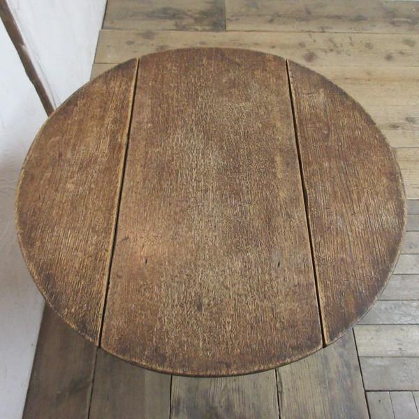 イギリス アンティーク 家具 ドロップリーフテーブル バタフライテーブル コーヒーテーブル 木製 オーク 英国 SMALLTABLE 6084e
