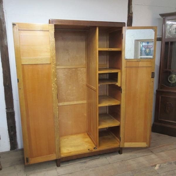 イギリス アンティーク 家具 CC41 ワードローブ クローゼット ジェンツ