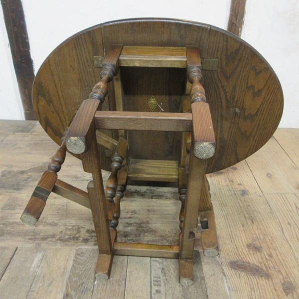 イギリス アンティーク 家具 オールドチャーム スモールゲートレッグ
