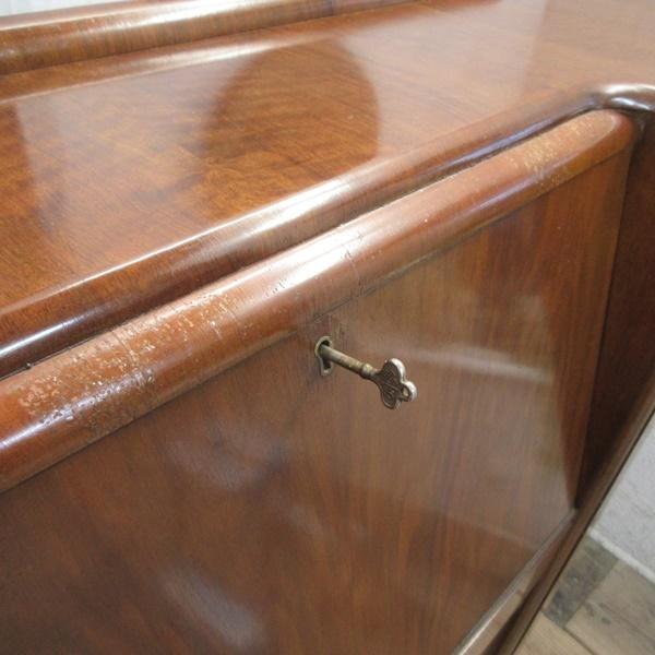 イギリス アンティーク 家具 サイドバイサイド ビューロー