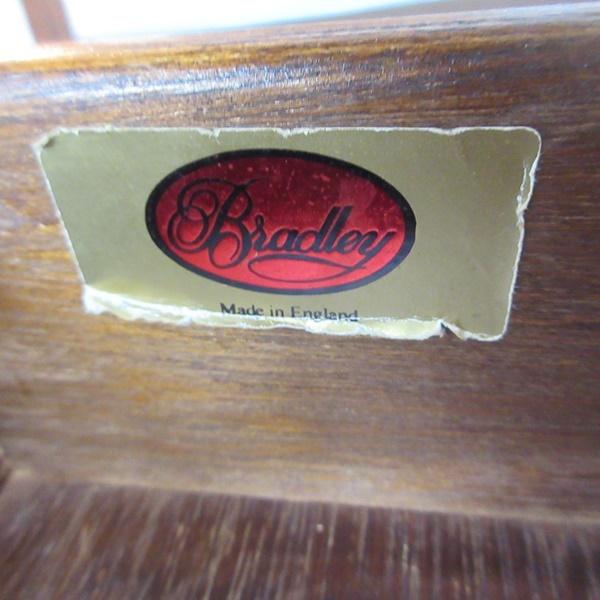 イギリス製 ビンテージ 家具 Bradley社 コーナーテーブル サイド
