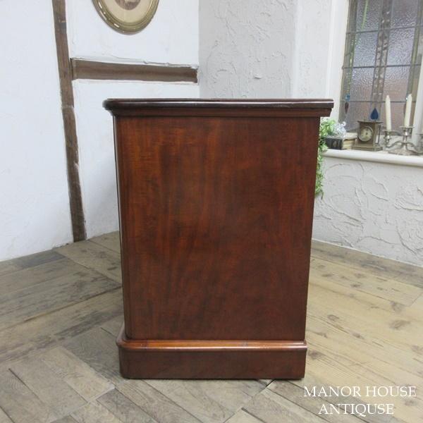 イギリス アンティーク 家具 デスク 机 作業台 収納 キャスター 店舗  