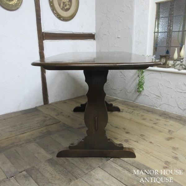 【値下げ】イギリスアンティーク　木製テーブル 値下げ アンティークテーブル