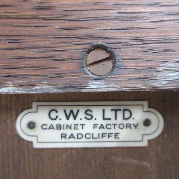 イギリス製 アンティーク 家具 C.W.S. Ltd サイドボード キャビネット