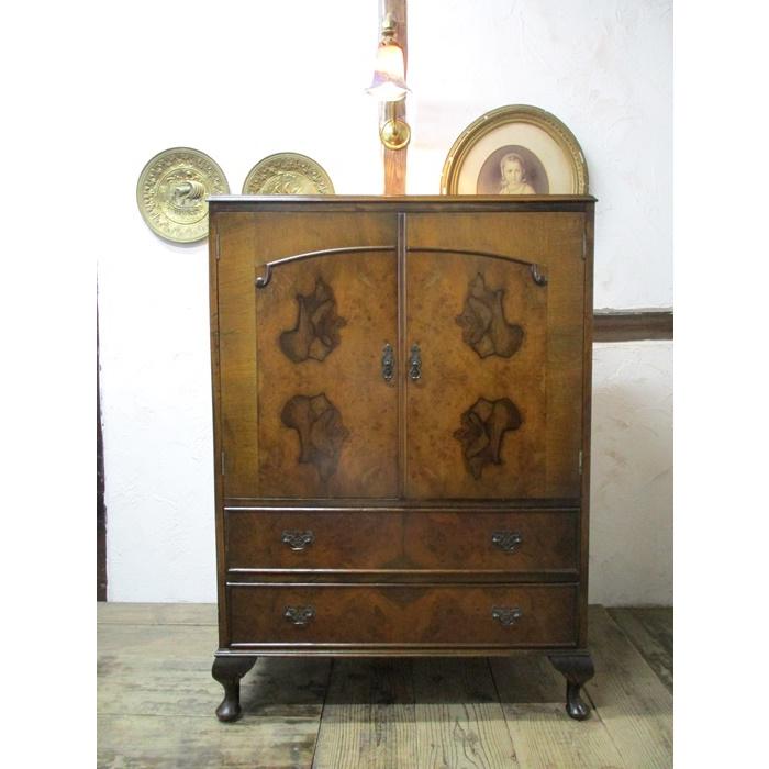 イギリス アンティーク 家具 トールボーイ 洋タンス チェスト  