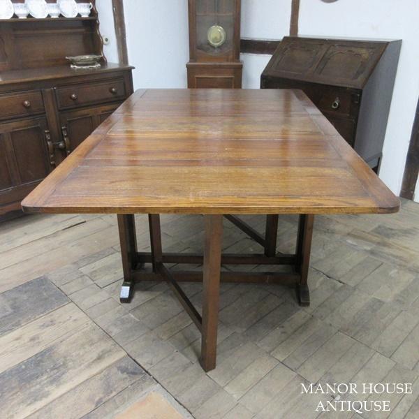 イギリス アンティーク 家具 ダイニングテーブル バタフライ