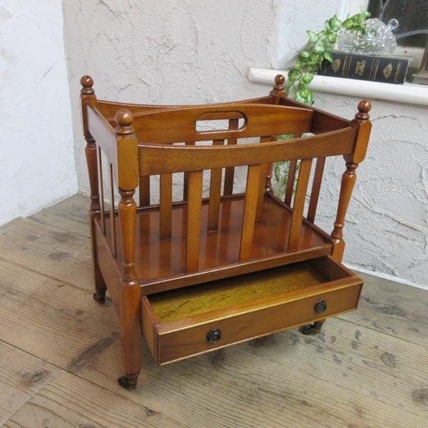 アンティーク 家具 マガジンラック 1950年頃 イギリス 英国 469A