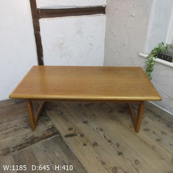 イギリス ビンテージ 家具 コーヒーテーブル ローテーブル 6726d