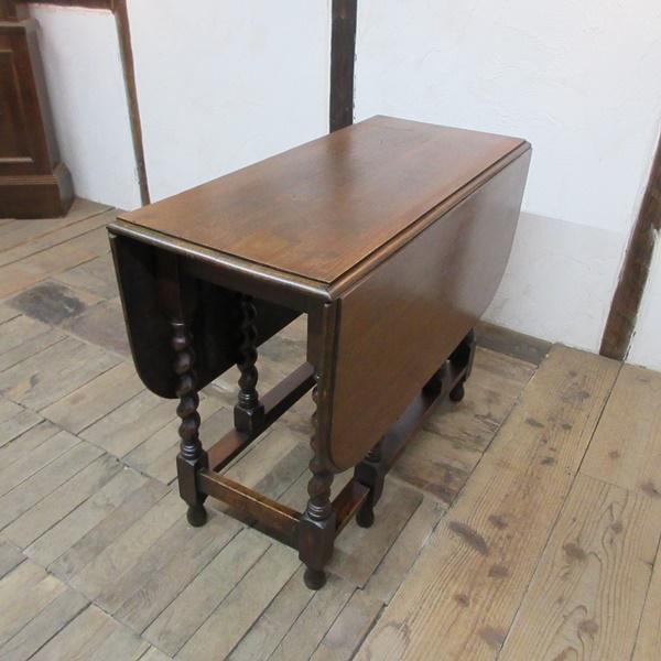 イギリス アンティーク 家具 ゲートレッグテーブル ダイニング 英国 6763d イギリス アンティーク 家具 ゲートレッグテーブル ダイニング