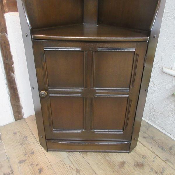 イギリス アンティーク 家具 アーコール コーナーキャビネット 英国 6773d イギリス アンティーク 家具 Ercol アーコール コーナーキャビネット