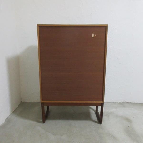 ビンテージ Europa furniture 家具 チェスト タンス ドロワーズ 7段引き出し 収納 木製 チーク 英国 VINTAGE 【現代】 mid 6798d